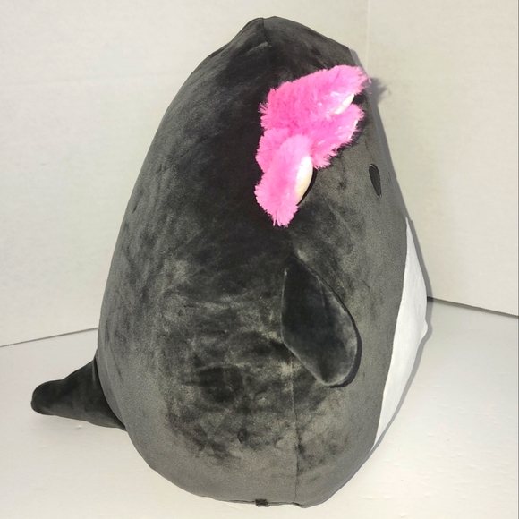 JAEYLN 🦎 ☆HTF☆ Black & Pink Axolotl Original Squishmallow by Kelly Toy ☆》NWT《 - Picture 6 of 9